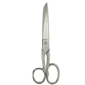 Tailor's scissors for left-handers with metal handles and 7" (17.5 cm) steel blades - 420M Gimap