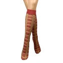 Levante 20 denier fashion knee-highs with coloured stripes - S035Levante