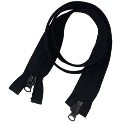 Cerniera lampo S10 doppio cursore 100 cm spirale grande in Nylon divisibile - My Zyp