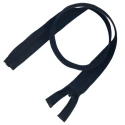 60 cm invisible black split zip for jerseys and light jackets