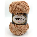 Miss Tricot Filati, 100 g ball of TEDDY chenille yarn, colour 04 Camel Beige