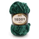 Miss Tricot Filati, TEDDY chenille yarn ball, 100 g, colour 09 Dark Green