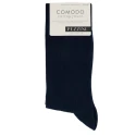 Calzino lungo uomo sanitario in caldo cotone invernale con elastico morbido che non stringe in colore blu - Calzificio Pezzini