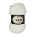 Miss Tricot Filati, TEDDY chenille yarn ball, 100 g, colour 02 cream
