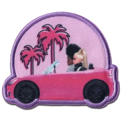 Barbie Car Patch embroidered thermoadhesive patch - Barbie the movie