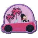 Barbie Auto Patch applicazione ricamata toppa termoadesiva - Barbie il film