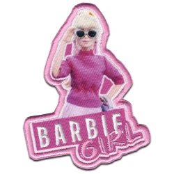 Barbie Patch applicazione ricamata toppa termoadesiva - Barbie il film