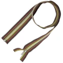 Cerniera lampo di ricambio multicolor 80 cm. effetto multicolor come la chiusura lampo originale