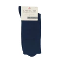 Calzino corto uomo sanitario in caldo cotone invernale con elastico morbido che non stringe colore blu - UCZ-751 Calzificio Pezz