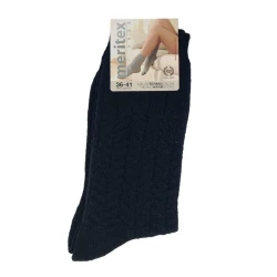 Women's thermal ankle socks with herringbone pattern 2