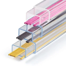 Ricambio mine di gesso colorate giallo, nero, rosa da 0,9mm per matita portamine Prym - 610842 Prym 2