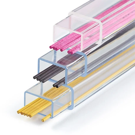 Ricambio mine di gesso colorate giallo, nero, rosa da 0,9mm per matita portamine Prym - 610842 Prym