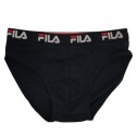 Fila's briefs in black stretch cotton - FU5233 FilaUnderwear
