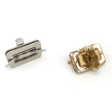 Natural Bamboo Rectangular Swivel Closure - MA214 MAS