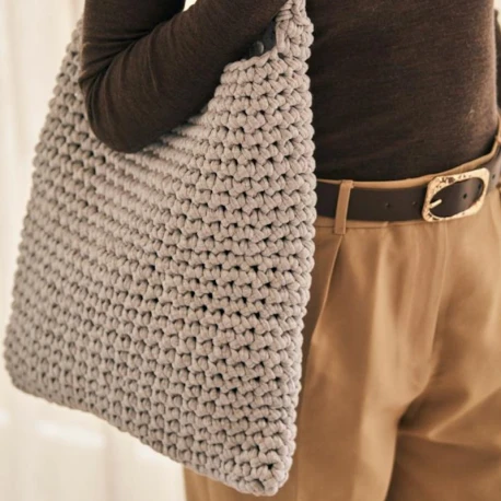 DMC Eco Vita T-Shirt Recycled cotton ribbon for crocheted bags and accessories