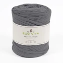 DMC Eco Vita T-Shirt Fettuccia in Cotone riciclato in colore grigio medio per borse e accessori all'uncinetto