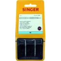 SINGER flat head sewing machine needle for zig-zag hems