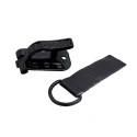 Ganci a scatto con clip per pellicce in colore nero - FF364 Benox