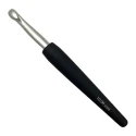 Knit Proe 10.0 aluminium crochet hook with ergonomic soft handle