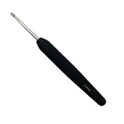 Uncinetto Knit Pro 3,5 in alluminio e manico ergonomico soft