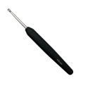 Knit Proe 4.0 crochet hook in aluminium with ergonomic soft handle