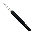 Knit Proe 5.5 crochet hook in aluminium with ergonomic soft handle