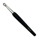 Knit Proe 9.0 aluminium crochet hook with ergonomic soft handle