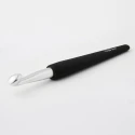 Knit Proe 3.5 crochet hook in aluminium with ergonomic soft handle