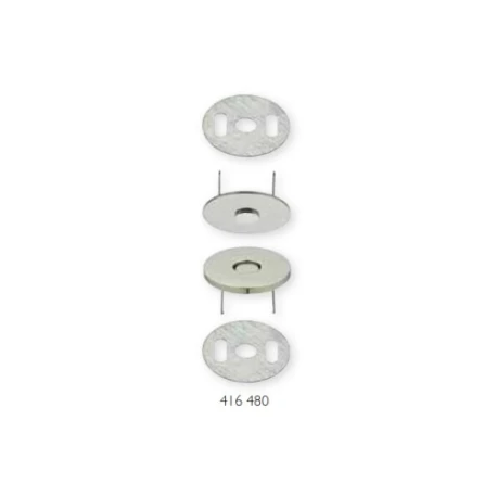 Magnetic snap 19mm silver-coloured - 416480 Prym