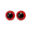 Occhietti di sicurezza per pupazzi e amigurumi - 8 mm diametro colore giallo