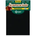 Tessuto scamosciato termoadesivo in morbida microfibra effetto pelle pezza da 45 x 11,5cm
