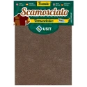 Tessuto scamosciato termoadesivo in morbida microfibra effetto pelle pezza da 45 x 11,5cm