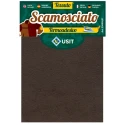 45 x 11.5 cm piece of 45 x 11.5 cm soft microfibre thermoadhesive suede fabric with leather effect