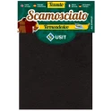 Tessuto scamosciato termoadesivo in morbida microfibra effetto pelle pezza da 45 x 11,5cm