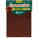 Tessuto scamosciato termoadesivo in morbida microfibra effetto pelle pezza da 45 x 11,5cm