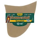 Suede reinforcements in soft microfibre for the crotch of the trousers