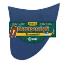 Suede reinforcements in soft microfibre for the crotch of the trousers