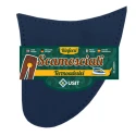 Suede reinforcements in soft microfibre for the crotch of the trousers