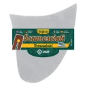 Suede reinforcements in soft microfibre for the crotch of the trousers