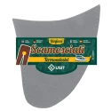 Suede reinforcements in soft microfibre for the crotch of the trousers