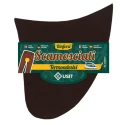 Suede reinforcements in soft microfibre for the crotch of the trousers