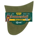 Suede reinforcements in soft microfibre for the crotch of the trousers
