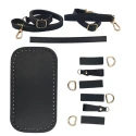 Kit per Zainetto piccolo con base, spallacci regolabili e manico nero