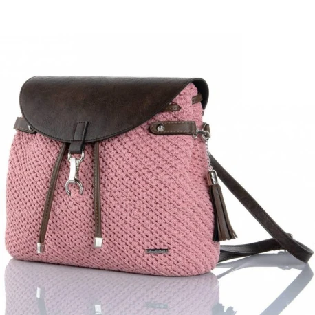 Kit per Zainetto con base, spallacci, patta con chiusura e nappine decorative