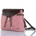 Kit per Zainetto con base, spallacci, patta con chiusura e nappine decorative