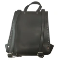 Kit per Zaino nero con base, dorsale, patella con chiusura a cartella e spallacci, tutto integrato