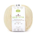 DMC EcoVita filato in cotone riciclato gomitolo da 100gr. per uncinetto colore 3 crema