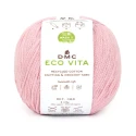 DMC EcoVita recycled cotton yarn, 100g ball for crochet, colour 4 pink