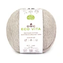 DMC EcoVita recycled cotton yarn, 100g ball for crochet, colour 103 rope beige