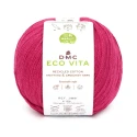 DMC EcoVita filato in cotone riciclato gomitolo da 100gr. per uncinetto colore 155 fuxia